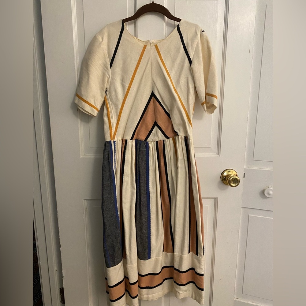 Piper and Scoot 100% cotton dress. Size Small. Made in India. Dry Clean Only.